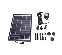 CFTGIW Pompa per Fontana Solare 12V 6W ABS Intasamento Alimentata Ad Energia Solare per Decorazioni Galleggianti La Lattina Che Scorre Alimentata Senza Spina può Essere Riavviata Rapidamente Diversa