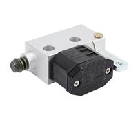 CFTGIW Pompa Pompa Freno Idraulica in Metallo per Kart UTV La per Moto è Andata e Questa Freno IdraulicaPompa Cilindro Idraulico Principale a Pedale PosterioreGo Kart