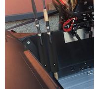 CFTGIW Portacanna da Pesca Portatile a Fondo Piatto da 2 Pezzi con Guarnizione del Coperchio del Tappo per Canoa da Barca in Kayak Portatile da Trasporto Qualità Leggera e con Include Guarnizione di