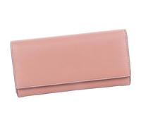 CFTGIW Portafoglio Lungo da Donna Portafoglio da Donna Alla Moda in Pelle PU di Grande capacità per Banconote, Carte, Monete, Radice di Loto, Carte per Banconote Rosa, varietà per Esigenze di Grandi
