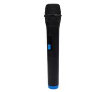 CFTGIW Premium in Lega di Alluminio ABS Toy Microfono 1: 1 Scala, Leggero, Mimic Feel Anime Cosplay, Migliora le Prestazioni del Palcoscenico Karaoke Mic Stopaker (blu)