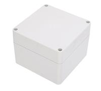 CFTGIW Project Box Custodia in Plastica ABS Resistente all'acqua IP65 per Dispositivi Elettronici Scatola di Giunzione per Esterni Fori Resistenti Alla Prova di 120x120x90 Mm Scatola Facile da
