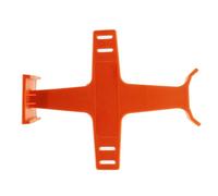 CFTGIW Protezione per il Supporto della Forcella in Plastica per Moto da Cross per Bici da Cross Protezione per il Trasporto per il Risparmio della Forcella Nero Previene la Costruzione e (ORANGE)