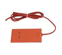 CFTGIW Riscaldamento in Gomma Silicone Riscaldamento Riscaldatore 90x150mm AC 220V per Mobile Elettrico Migliore : la Lega di Alluminio e la Gomma Siliconica Sono Combinate e l'interno è Fatto di
