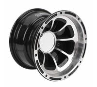 CFTGIW Ruota 8 Pollici Ad Alta Resistenza Sportiva Ruota in Lega di Alluminio per la Larghezza Anteriore del Carrello Kart Quad Bike: ca. in Lega 8 Pollici,6 Mm / 5,6 Fantastica e Utilizzo (ruota