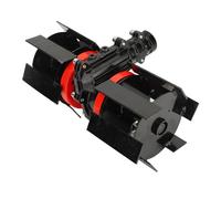 CFTGIW Ruota per Diserbo da 10 Cm Universale 9 Denti Ruota per Aratura Profonda in Ferro di Alluminio per Tosaerba Accessorio Scarificatore per Motozappa 26mm / 1,02 Pollici con la Tua Migliorerai