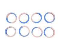 CFTGIW Ruote per Valigie per Bagagli da 8 Pezzi Trasporto Sul Silenzio Silenzioso Protettore di Riduzione del Rumore Tipo 7 e un Look Incisivo WH WH BUGGI SAME SATCHE COPERCO COPERCHIO su Ruote