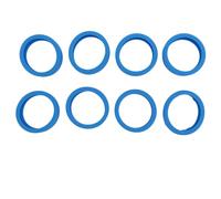 CFTGIW Ruote per Valigie per Bagagli da 8 Pezzi Trasporto Sul Silenzio Silenzioso Protettore di Riduzione del Rumore Tipo 7 e un Look Incisivo WH WH BUGGI SAME SATCHE COPERCO COPERCHIO su Ruote