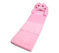 CFTGIW Sedia per Bambini per Ragazze - Simpatica Principessa Tiara Pieghevole Divano Letto Cuscino da Pavimento Bracciolo Divano per Fare un Pisolino, Giocare e Leggere -, Ideale per Bambini Dai 2