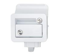 CFTGIW Serrature per Porte per Sicure e Affidabili Porta a Risposta Rapida Lo Serrature per Porte per Affidabili e per Rimorchi da Viaggio per, Minivan e Veicoli - Easy Ins per per V (WHITE)