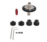 CFTGIW SET ARGAMANO DI SCHEDA DI SCHEDA SETTORE SET INDIFICATO 57T 0,8 MOD CRINAZIONE RC 21T RC con Albero DI Uscita per /10/8 4s Auto Impostate Adatte IS /10 Big Senton Ingranaggi SETRC METAR METAR