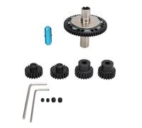 CFTGIW SET ARGAMANO DI SCHEDA DI SCHEDA SETTORE SET INDIFICATO 57T 0,8 MOD CRINAZIONE RC 21T RC con Albero DI Uscita per /10/8 4s Auto Impostate Adatte IS /10 Big Senton Ingranaggi SETRC METAR METAR