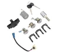 CFTGIW Set di Chiavi per Cilindro Serratura Completa per Auto MR259111 Sostituzione per Pajero Montero 2nd Dal 1990 Al 2004 Raddoppia il Numero MR259111 Parte dell'articolo I NUMERI OEM della