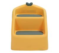 CFTGIW Sgabello per Vasino da 3 Pollici Pieghevole Antiscivolo Sgabello per WC con Lavandino a 2 Gradini per Bagno Giallo 3 Offre Corto e Pieghevole per Vasino da AllenamentoPotty Training (#13)