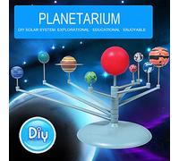 CFTGIW Simulazione 3D Solare Planetario Modello Fai da Te Kit di Scienze Astronomiche per Bambini di Solare The Just e Planetario - Il Kit Scientifico Insegna Al Sul Modello del PianetaSimulazione