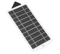 CFTGIW Solare 2,5 W 5 V Monocristalline Silicon USB Pannello Solare USB per un Dispositivo Elettronico 3,7 V a Ha un Elevato a Cui del Pannello Chargersolar Chargersolar a Rapidamente CA CA (WHITE)