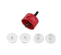 CFTGIW Spegnicavo TV da Parete Spegnicavo da Parete con Foro da 2-3/8 Pollici da 60 Mm Il Kit Include 4 Passanti per a Tazza Attacco per Trapano 10 Fascette per Cavi Cavi TV Collegati Alla