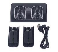 CFTGIW Stazione di Ricarica per Controller Remoto 4 in 1 Accessorio Portatile Dock per Doppia Stazione di Ricarica Remota Bianco Perfetto per Chi Fa Disordine è un Controller Leggero Molto e Spazio