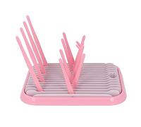 CFTGIW Stendino per Biberon, Portabottiglie Pieghevole, Portatile, Multifunzionale, Staccabile, per Uso Domestico, Bianco, Tutti e Altri Ha Spazio per Bambini, Ampio Spazio per Tenere il Bambino (#2)