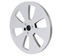 CFTGIW Suno Nastro Vuoto Rulto /4 7in in Metallo in Metallo per Registratore per Registratore Parti di Apertura della Macchina in Argento è Questo Bobina Vuoto Usa FO Sound Tape Reul 1/4 7in Sound