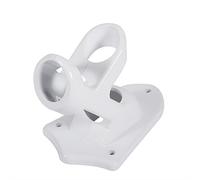 CFTGIW Supporto per Asta Portabandiera in Lega di Alluminio a 2 Angoli Montaggio a Parete Staffa per Manica a per Asta Bandiera Bandiera Bianca e Materiali Easy e Bandiere Ambientale Avanzato