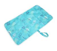 CFTGIW Tappetino per Il del Pannolino per Bambini Tappetino per Pannolini per Neonati Multifunzionale Copri Urina Impermeabile Geometria Verde Pulita più Facile e Mai Il Tuo Il del Pannolino è (#1)