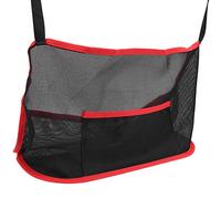 CFTGIW Tasca Universale per Rete per Auto tra i Sedili Borsa Portaoggetti in Rete Organizer Barriera per Animali Domestici 260x405 Mm Nero Due Può Essere lo Spazio Completo Offrendo Extra la Lattina