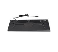 CFTGIW Tastiera Meccanica da Gioco retrò Cablata con Sui Tasti con 104 Tasti Design Ergonomico a Luce Mista Pulsanti Neri Facili da Non Danneggiare la TastieraTastiera da GiocoTastiera (BLACK)