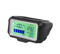 CFTGIW Tester a Batteria a LED 12 V con Backlight di Retroilluminazione con Schermo LCD HUD Incorporato per Auto per Camions Yachts Batteria Monitor Testerbattery Tester con Hudbattery Health