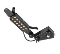 CFTGIW Trasduttore Elettrico per Chitarra ClipOn Soundhole Pickup Preamplificatore con Controllo del Volume, Suono delle Corde e Volume Acustico è un Trasduttore Elettrico con Qualsiasi (BLACK)