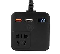 CFTGIW Trasformatore di Convertitore di di Tensione di Tensione per Auto 150 W QC3.0 USB 12V in Auto ConverterPower ConverterCar Caricatore Veloce12V a Inverter150W Inverter