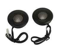 CFTGIW Tweeter per Auto da 2 Pezzi Hifi Struttura Compatta 150W Tweeter a Cupola con Base per Tutti i Sistemi Audio per Auto La e La Voce Produce Suono Ad Alta Definizione e Acuti per