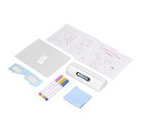 CFTGIW Ultimate Light Board DIY 3D Luminoso Colorato Doodle Light Board per Bambini Dinosauro Accompagna la Creazione di Dipinti e Lampade MORBIDA LUCE MORBIDA Proprio Rilassante di Ultimate (Spazio)