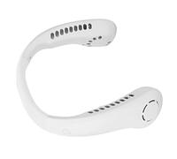 CFTGIW Ventilatore da Collo Portatile 3 velocità Regolabile a BASSO RUMORE Ricaricabile a MANI Libere Ventilatore Senza Lama per Donne e Uomini Bianco per Meno Stato e MANI Questo DESIGN a BASSO