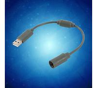 CFTGIW Wired Controller USB Adapter Cable for Gray Connection Cord for PC