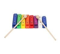 CFTGIW Xilofono a 8 Note Strumento a Percussione Educativo Colorato con 8 Chiavi in metallo 2 Mazze per l'apprendimento in età Prescolare con Toni Diversi Dal Colorato L' NOTA Che Note