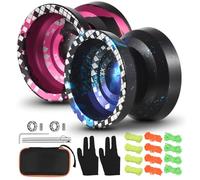 CFTGIW Yoyoball Professionale da 2 Pezzi Yoyoball Reattivo in Lega di Alluminio con Cuscinetto Non Reattivo per Professionisti Principianti Che Utilizzano Bene le abilità di Coordinazione (#3)