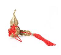 CFTGIW Zucca Cucurbita Wu Lou in Ottone Puro, Decorazione per la Casa, Simbolo di Fortuna e Tesoro, e Metti il tuo Nuovo Marchio Premium, 1 Durevole, in Ottone GourdBrass Wu LouBrass