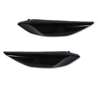 CFUNMNVBVZ Fari Freno Per Cayenne Pre-LCI 2011-2014 Indicatore Direzione Specchio Laterale 12V Luminoso Anteriore Ambra Luci Posizione Marcia/DRL(Smoked Lens)