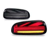 CFUNMNVBVZ Fari Freno Per M&ini Per F54 Per Clubman Per JCW 2015-2022 Retromarcia Indicatori Direzione Luce Coda Lampade Montaggio Auto Posteriore Fanale Assemblaggi(2pcs Smoke)