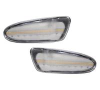 CFUNMNVBVZ Fari Freno Per Toyota Per SUPRA MK.4 1997 1998 Indicatore Direzione Specchio Laterale Paraurti Anteriore Luci Posizione Lampade Ingombro(Clear Lens white)