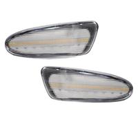 CFUNMNVBVZ Fari Freno Per Toyota Per SUPRA MK.4 1997 1998 Indicatore Direzione Specchio Laterale Paraurti Anteriore Luci Posizione Lampade Ingombro(Clear Lens Amber)
