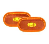 CFUNMNVBVZ Specchietto Laterale Indicatore Per Benz Per Sprinter W906 2006+ Riflettore Ripetitore Luce Posizione Laterale Auto Segnalazione Ambra A0038202956(2 Pcs)