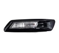 CFUNMNVBVZ Specchietto Laterale Indicatore Per Serie 5 F10 F11 F18 2011 2012 2013 63137154167 Luce Posizione Laterale Montata Angolo Targa 1 Coppia Sinistra E Destra(Nero,Left)