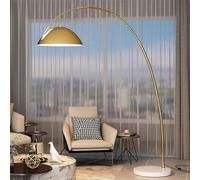 CFWSHJ a Pavimento Arco Creativa Minimalista Nordico Verticale Metallo Lucido Cura degli Occhi Lettura in Piedi Lampada Decorativo ad Angolo Lampade per Il Soggiorno Camera da Letto Office