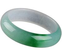 CFWSHJ Bracciale di Giada Braccialetti di Smeraldo per Donna, Braccialetto di Giada Stile Cinese Verde l 60