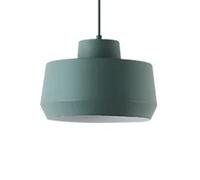 CFWSHJ Ciondolo Testa Singola Ferro battuto - Sospensione del soffitto colorato Moderno Lampada a lampadario Semplice in Metallo Compatibile con la Cucina Fast Food Bar ristoranti, KE