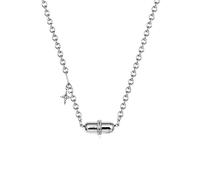 CFWSHJ Collana Creativa a Forma di Capsula Sense Clavicle Chain's Valentine's Day Girlfriend, Collane Regalo di Compleanno per Donne