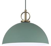 CFWSHJ Elegante Industriale a Lamarone semicirlare Lampada sospesa Alluminio Luci di Sospensione Scandinava Apparecchiatura lampadario Compatibile con Il Soggiorno Cucina Si