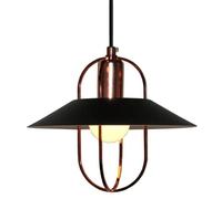 CFWSHJ Lampada a Sospensione in Ferro con personalità Creativa, lampadario a Testa Singola con Base E27, Lampada a Sospensione in Stile Industriale Moderno, lampade per la Decorazione del Bar del